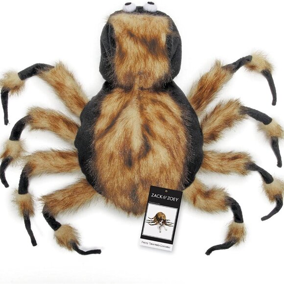 Zack & Zoey Other - Dog Costume Fuzzy Tarantula Spider Size XS and Large NWT